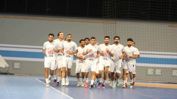 مران منتخب مصر لكرة الصالات استعدادا لمواجهة تنزانيا..صور