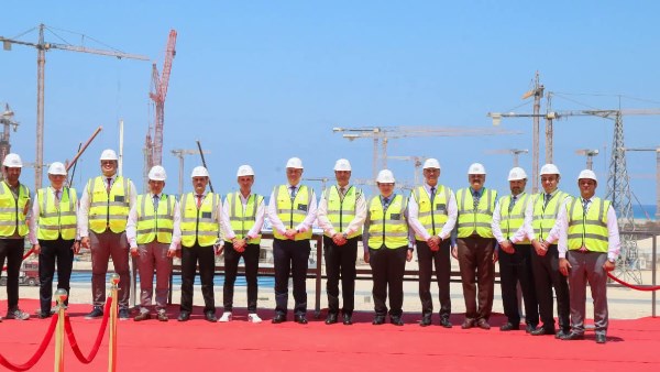 رئيس الجهاز المركزي للتعبئة العامة والإحصاء يتفقد معدلات الإنجاز بمشروع المحطة النووية بالضبعة