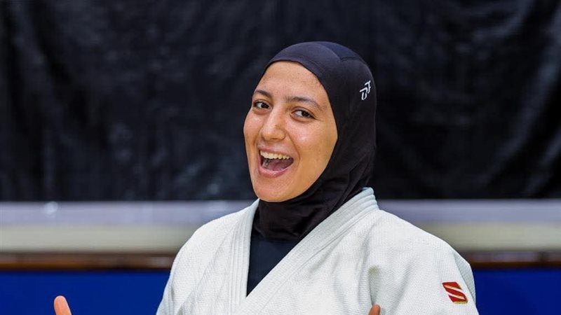 صفا سليمان تحصد برونزية الجودو في دورة ألعاب البحر المتوسط