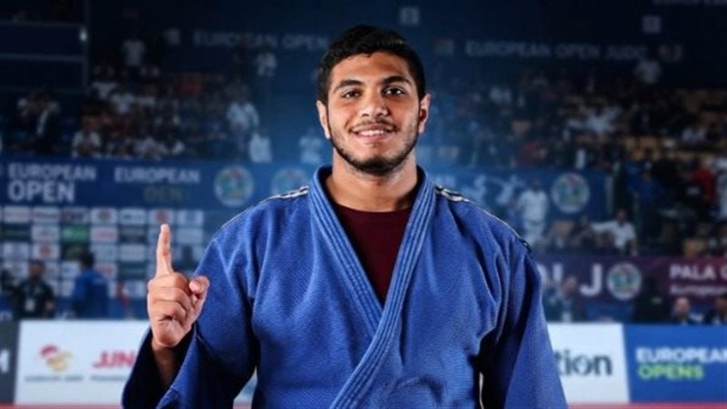 هادي حسين يحصد برونزية الجودو في دورة ألعاب البحر المتوسط
