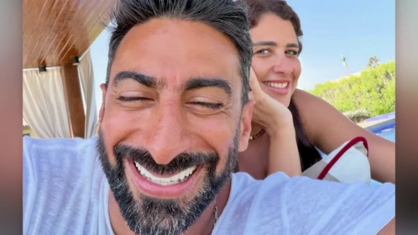 ياسمين عبد العزيز برفقة أنس بوخش في أحدث ظهور