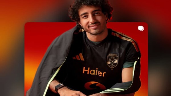 محمد هاني يظهر بقميص الأهلي المؤقت قبل الموسم الجديد