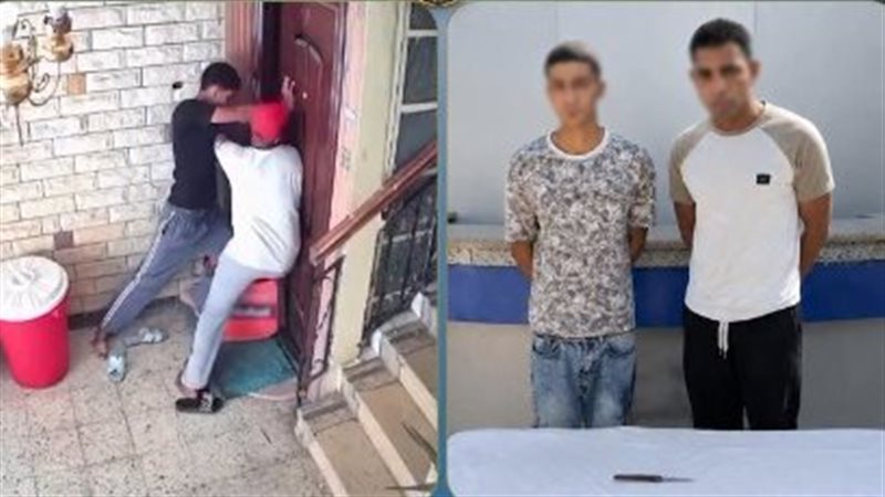 انتحلا صفة مندوبي شركة توصيل، ضبط شخصين حاولا اقتحام شقة بالبساتين لسرقتها