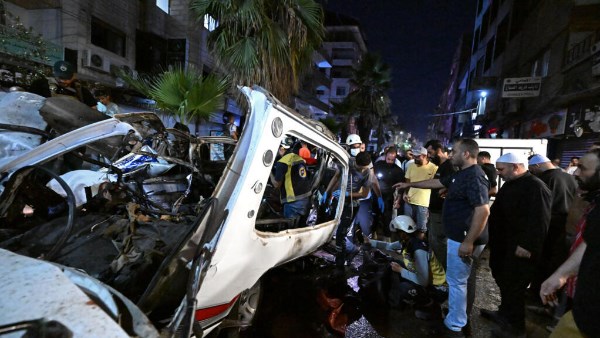 استنفار أمني .. انفجار عبوة ناسفة في حافلة ركاب بدمشق وسقوط مصابين
