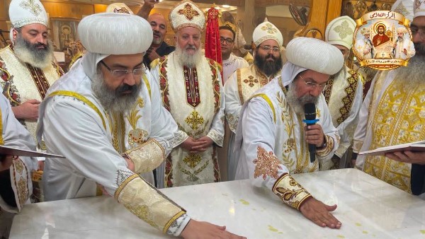 كنيسة القديس يوسف النجار بأوليلة تنال طقس التدشين بيد الأنبا صليب | صور