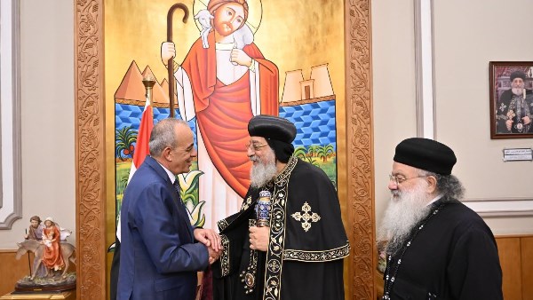 البابا تواضروس يستقبل وزير السياحة الأردني لبحث تنشيط السياحة الدينية إلى «المغطس»