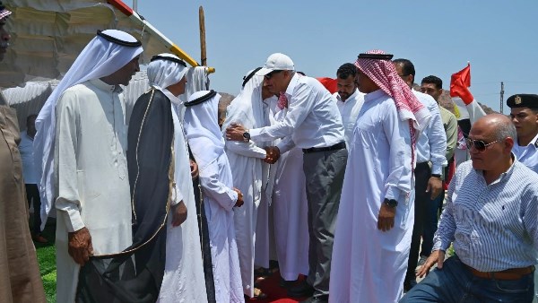محافظ جنوب سيناء يضع حجر أساس تطوير بوابة دهب.. ويعلن خطة للارتقاء بالمدينة