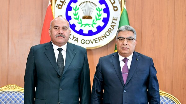 محافظ الدقهلية يستقبل مدير الأمن والقيادات الأمنية ويشيد بدورها الحيوي