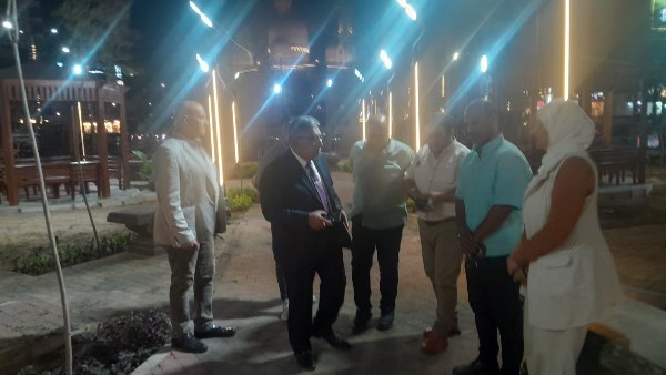 إنشاء حديقة كوكب الشرق بالمنصورة
