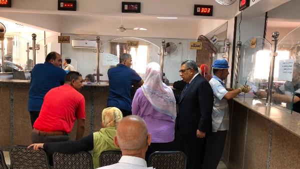 محافظ الدقهلية يتفقد المركز التكنولوجي بأجا.. ويؤكد على تحسين الخدمات للمواطنين