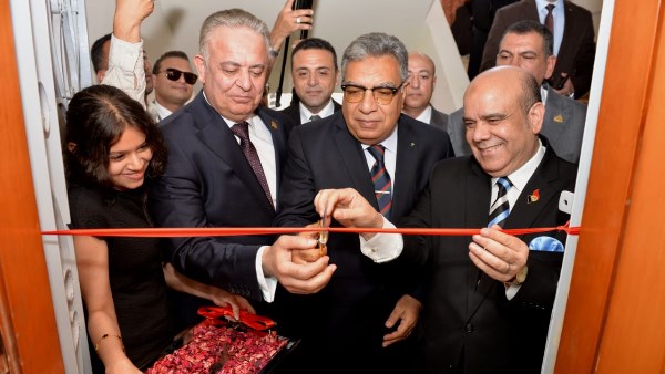 محافظ الدقهلية ومساعدا وزير العدل يفتتحان مكتب الشهر العقاري بقرية صهرجت