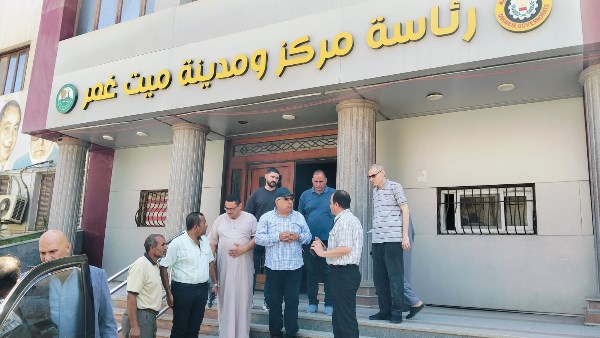 إنشاء السوق الحضاري بميت غمر