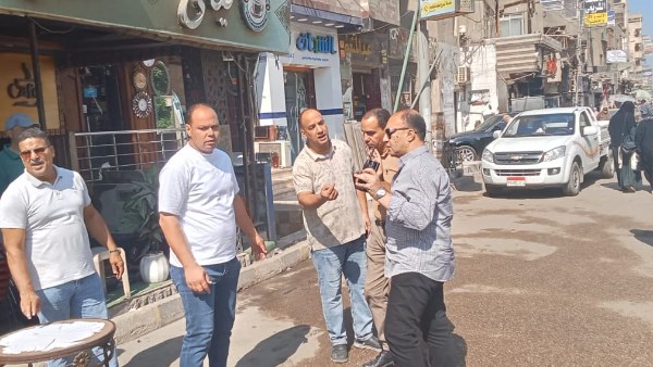 محافظ الدقهلية يتابع حملة رفع الإشغالات بمركز أجا