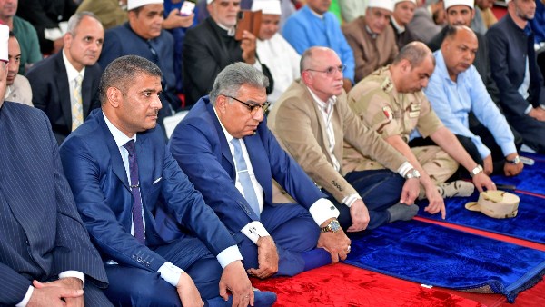 محافظ الدقهلية يشهد الاحتفال بذكرى المولد النبوي الشريف بمسجد النصر