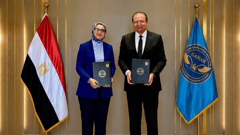 محافظ الوادي الجديد يستقبل وفد الهيئة العامة للاعتماد والرقابة الصحية