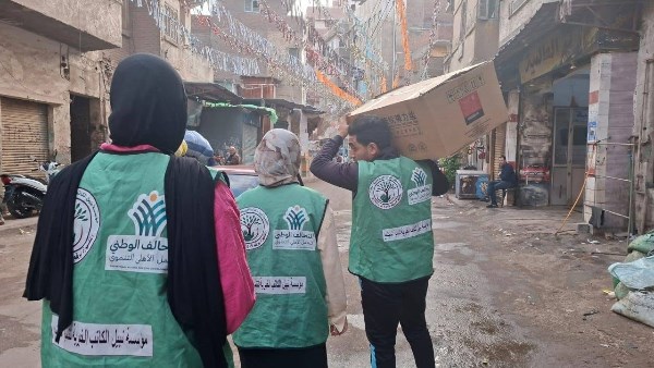 انطلاق أولى قوافل «إيد واحدة» بالمرحلة الثالثة في قرية كحك بحري بالفيوم