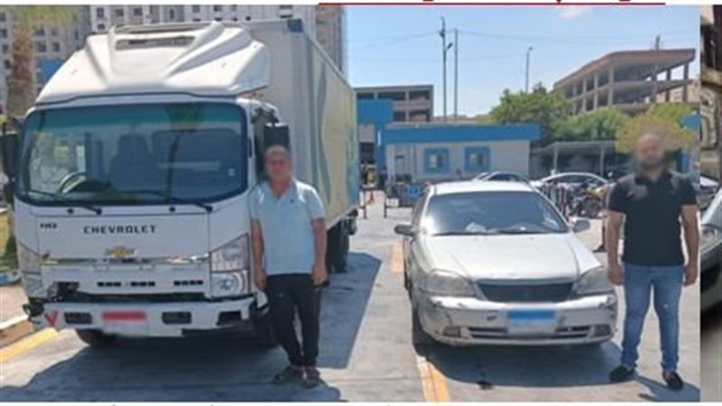 ضبط قائدي نقل وملاكي بعد تعطيل الحركة المرورية بالإسكندرية
