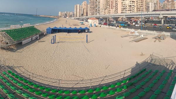 الجزائر تتفوق على نيجيريا في بطولة أفريقيا للكرة الطائرة الشاطئية