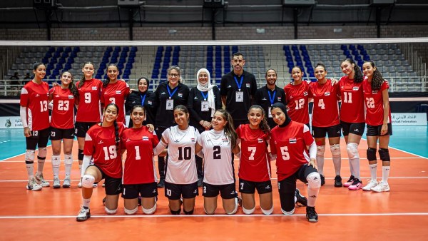اليوم.. ناشئات الطائرة يصطدمن بالبحرين فى البطولة العربية بالأردن