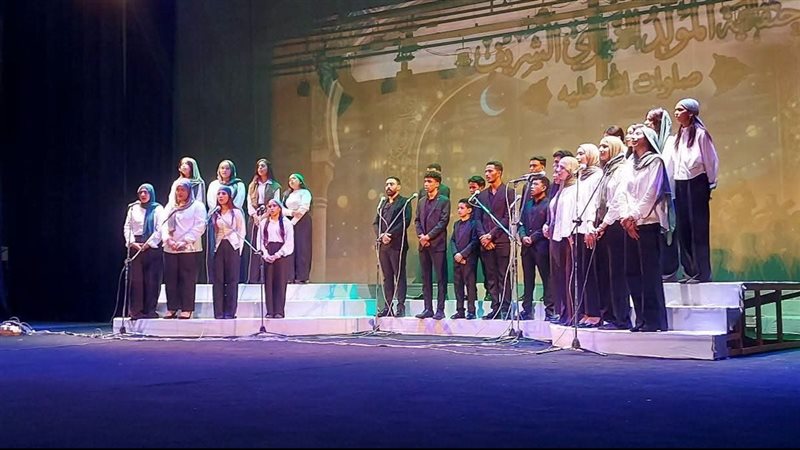 ثقافة الإسماعيلية تحتفل بالمولد النبوي الشريف بمسرح قصر الثقافة