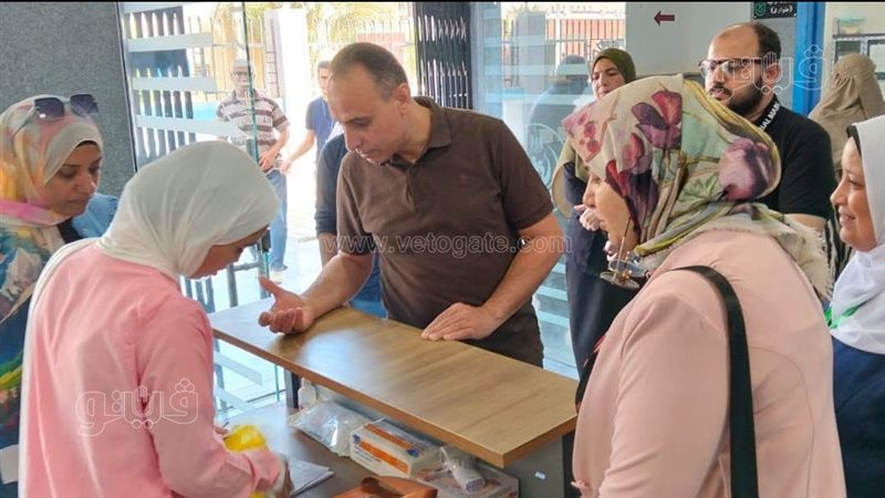 وكيل وزارة الصحة ببني سويف يراجع جاهزية وحدة قمبش للحصول على الاعتماد
