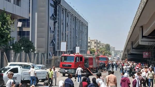 السيطرة على حريق بمستشفى التأمين الصحي بمدينة نصر