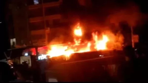 التصريح بدفن ضحايا انفجار أسطوانة غاز مطعم دار السلام