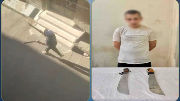 خلافات الميراث| ضبط عامل بتهمة التلويح بأسلحة بيضاء في البحيرة