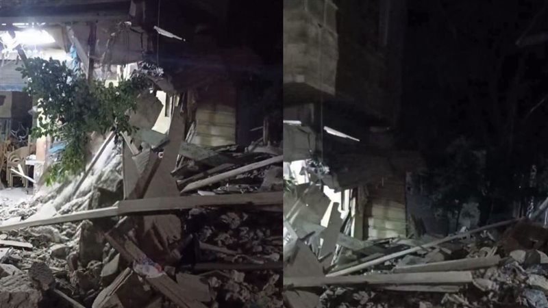 انهيار أجزاء من عقار قديم بحي الجمرك في الإسكندرية (صور)