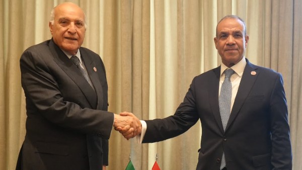 وزير الخارجية يلتقي نظيره الجزائري على هامش الاجتماع الوزاري حول القدس