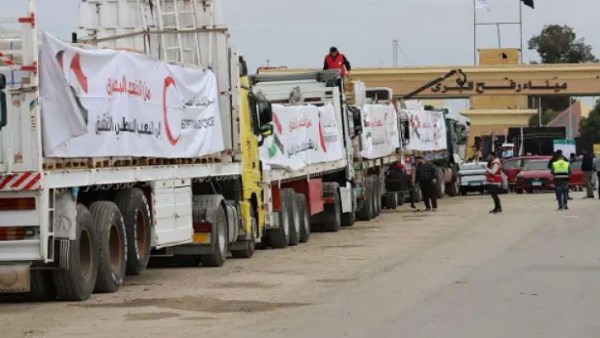 مصر تواصل تقديم المساعدات الإنسانية لدعم الأشقاء الفلسطينيين في غزة