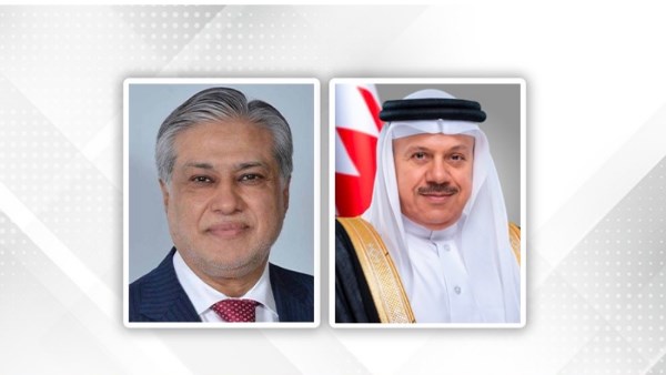 البحرين وباكستان تبحثان الجهود الإقليمية والدولية الرامية إلى الحفاظ على الأمن والاستقرار الاقليمي
