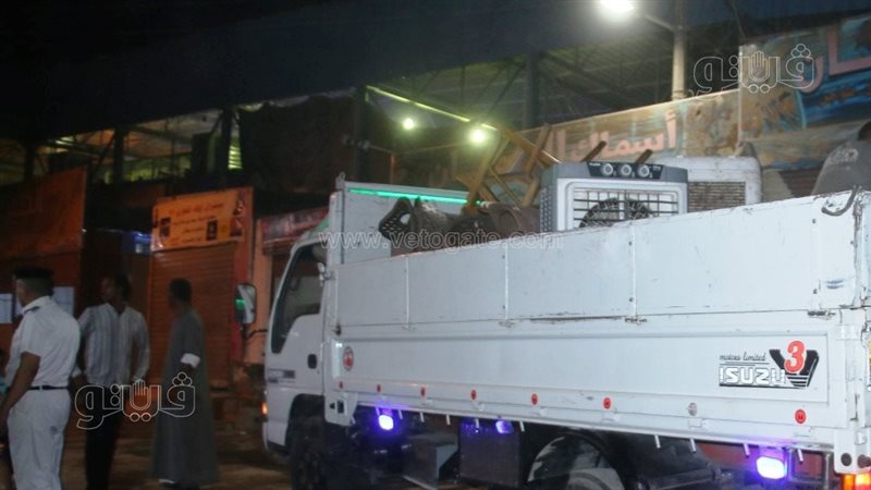 التحفظ على 15 أجنبيا في حملة لإزالة الإشغالات بأسوان