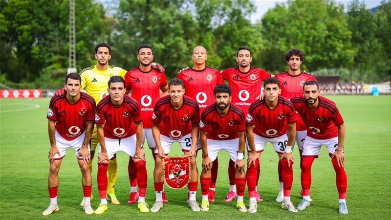 وديا، الأهلي يتأخر أمام يوروبا الإسباني بهدف نظيف في الشوط الأول