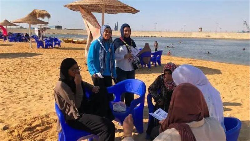 “معًا من أجل شواطئ نظيفة”، سنوسيرت الكشفية تواصل حملتها التوعوية لحماية شواطئ الإسماعيلية (صور)