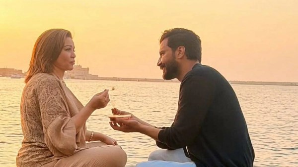 إلهام شاهين تشوق الجمهور بكواليس «حين يكتب الحب» من كورنيش الإسكندريه