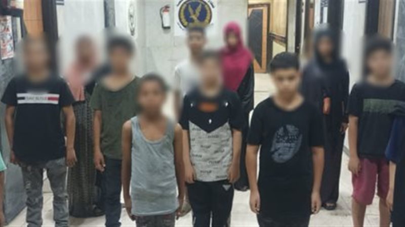حبس 9 متهمين استغلوا أطفالا في التسول والبيع بإلحاح بالقاهرة
