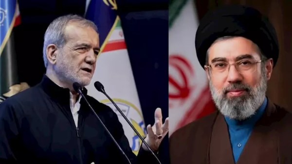 لقاء حاسم في طهران.. مجتبى خامنئي وبزشكيان يبحثان أزمات إيران وتطوراتها العسكرية