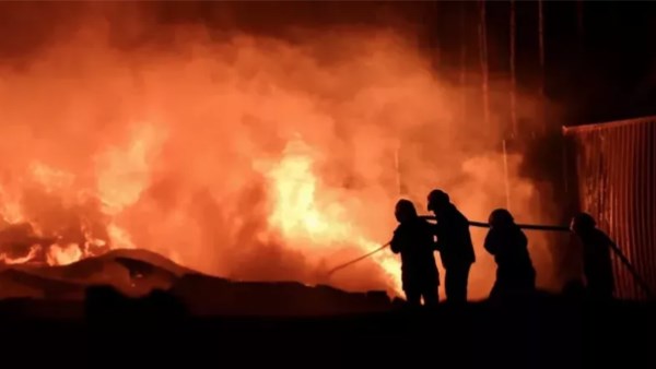 انفجار في حوض بناء السفن جنوب شرق الصين