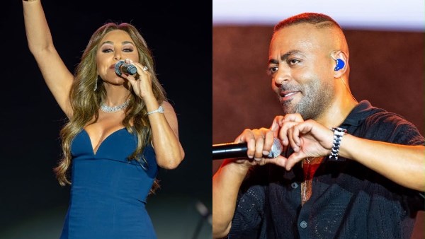 إليسا وتامر عاشور يتألقان على مسرح U Arena وسط حضور جماهيري ضخم