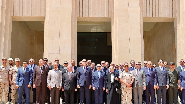 رئيسة هيئة النيابة الإدارية تتفقد «مدينة العدالة بالعاصمة الجديدة | صور