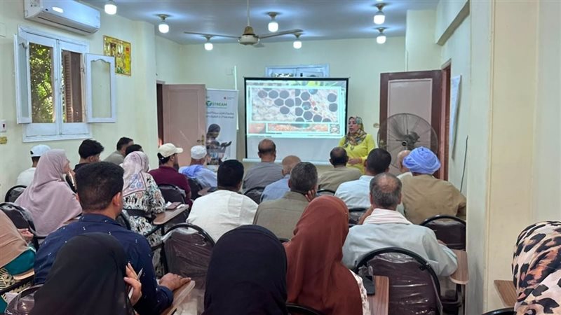 الهلال الأحمر يدعم أهالي بني سويف بمشروعات تنموية لمواجهة تغير المناخ