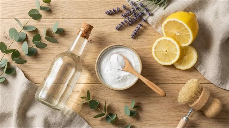 بدائل طبيعية للمنظفات والمعطرات الكيماوية في البيت