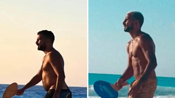محمد الشرنوبي يكشف عن تحولًا لافتًا في مظهره بعد خسارة 13 كيلو