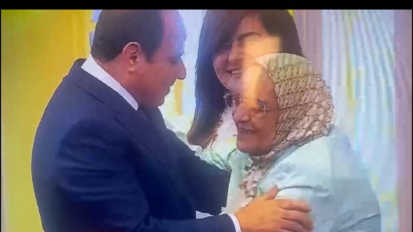 شيرين العدوي تكشف تفاصيل لقاء الدكتورة آمال مع الرئيس السيسي بعد تكريمها