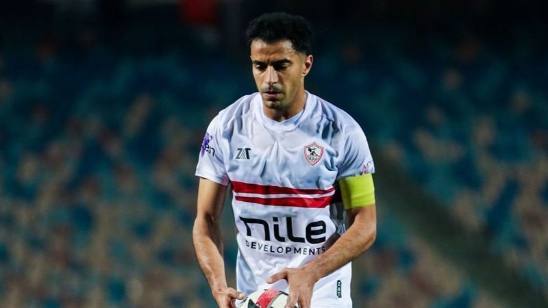 عمر جابر أفضل لاعب في مباراة الزمالك والاتحاد السكندري