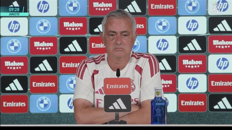 مورينيو قبل مواجهة إسبانيول: ريال مدريد لا يعاني نقصًا.. وضم رودري سيكون “حبة الكرز” (فيديو)