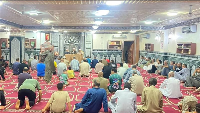 استمرار فعاليات الاحتفال بالمولد النبوي في مساجد الإسماعيلية، صور