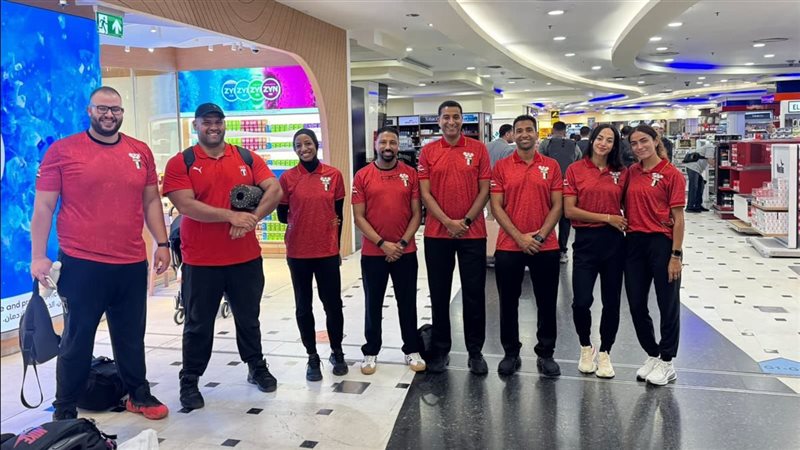 بعثة ألعاب القوى تغادر إلى إيطاليا للمشاركة في دورة ألعاب البحر المتوسط