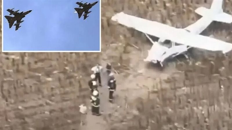 القوات الجوية المجرية تتصدى لشاب سرق طائرة وحلق بها فوق منشأة نووية